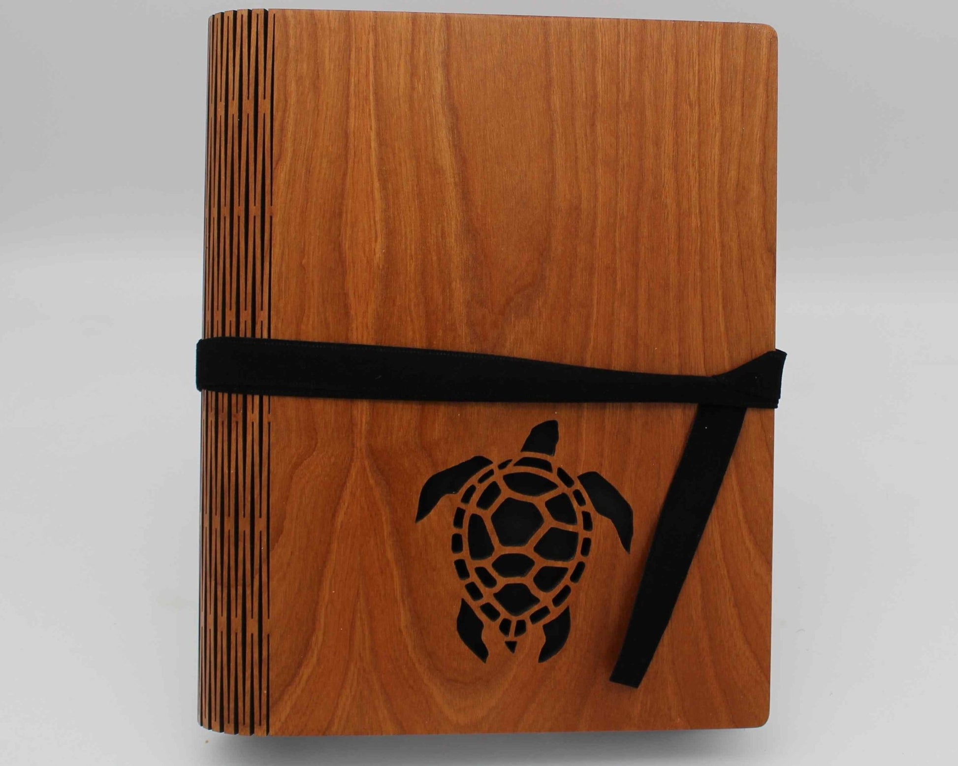 Wooden Living Hinge Note Book (A5) Turtle - Haisley Design