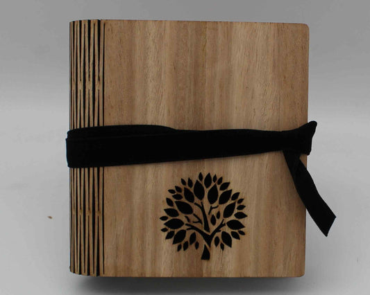 Wooden Living Hinge Note Book (A5) - Haisley Design